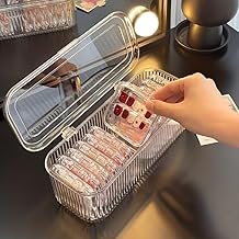 Umi Acrylic Jewelry Organizer Box Set, Portable Storage Boxes With Anti-Oxidation For Earrings, Bracelete, Rings, Necklace, Watch, Transparent Jewelry Case For Women & Girls (CASE 14 Piece)