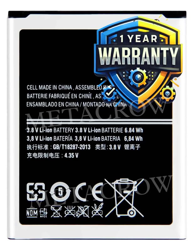 Image of Original B150AE Battery Compatible for Samsung Galaxy Core (I8260) | Core Duos (I8262) - (1800mAh) - 1 Year Warranty JK1