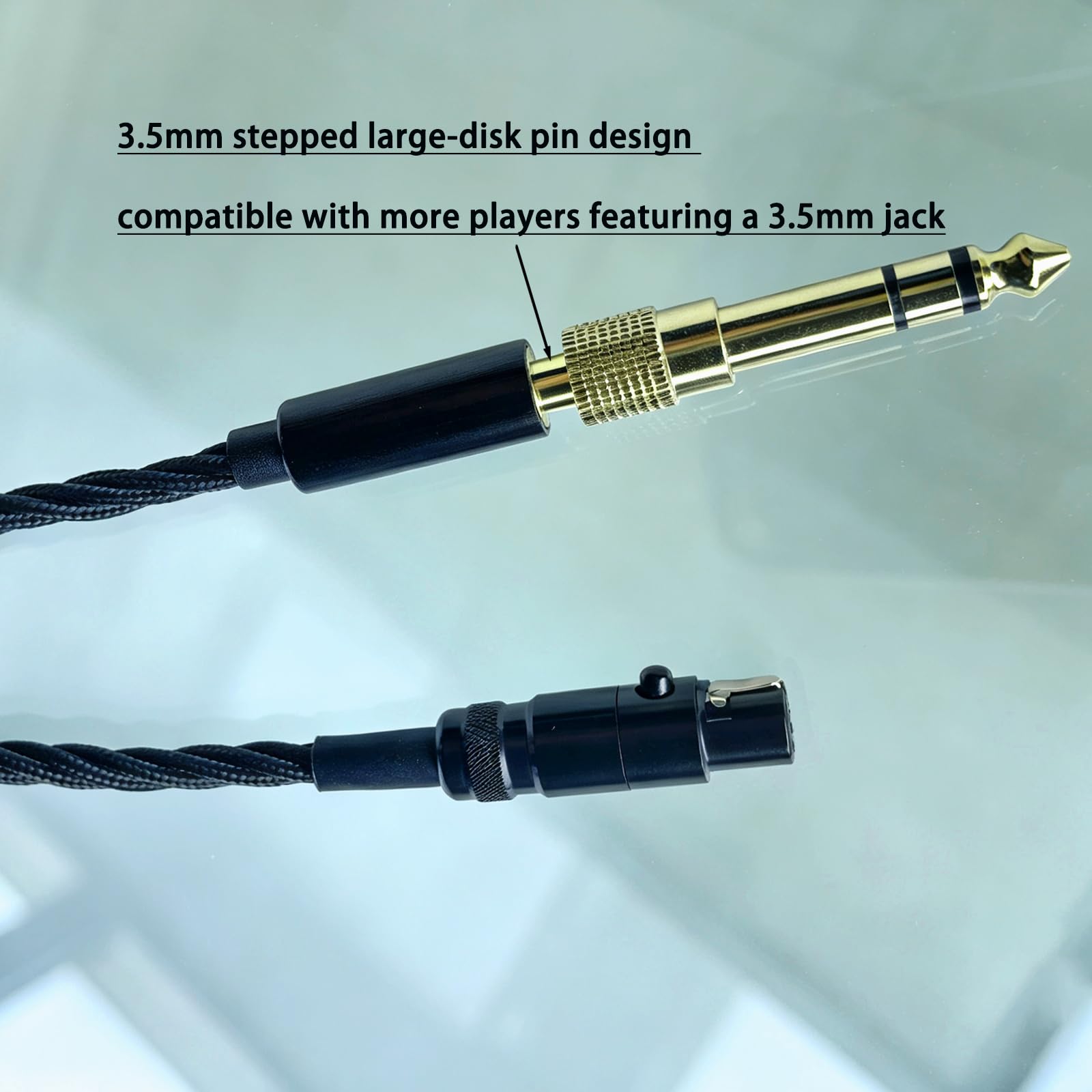 Amazon | Fezzlo バランスアップグレードケーブル Sennheiser HD490