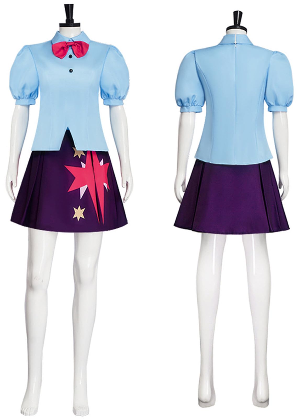 Twilight Sparkle Costume Bambina Halloween Festa Uniforme Scolastica