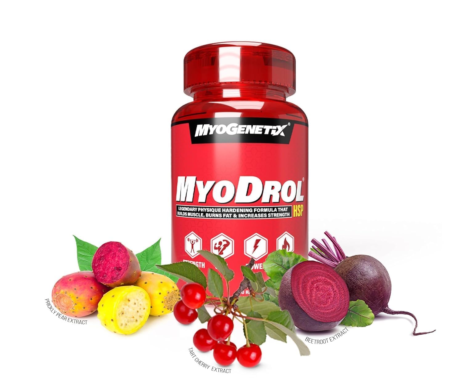 MYOGENETIX MYODROL® – The Ultimate Muscle Creator + FREE Pre - Workout Power Boost (300 GM, JOINTGROW Tropical Mango Spice Flavour) — Amazon image 2
