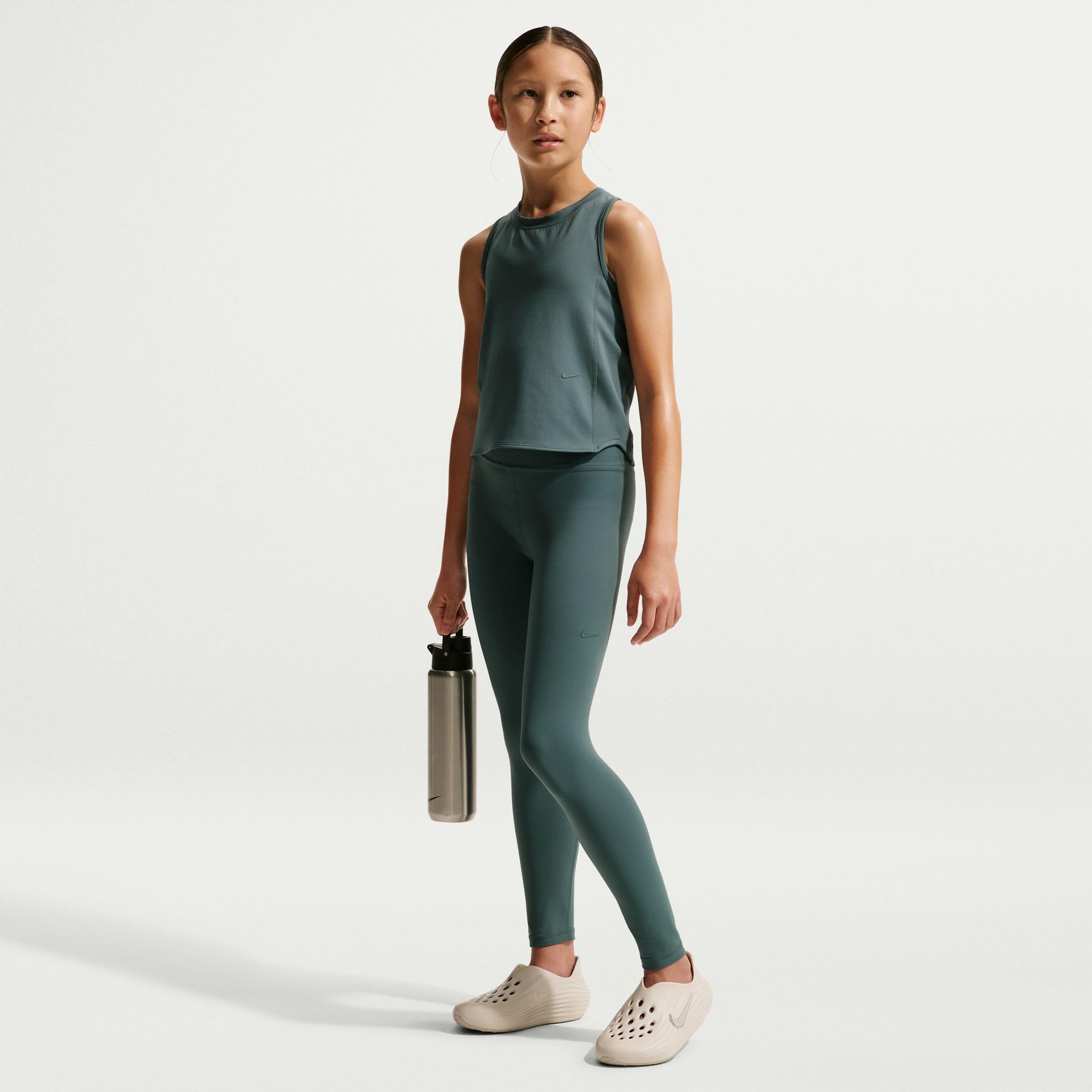 Nike - Nike Mavn Leggings mit Dri-Fit-technologie und Hohem Bund für Mädchen, Leggings Bambine e Ragazze