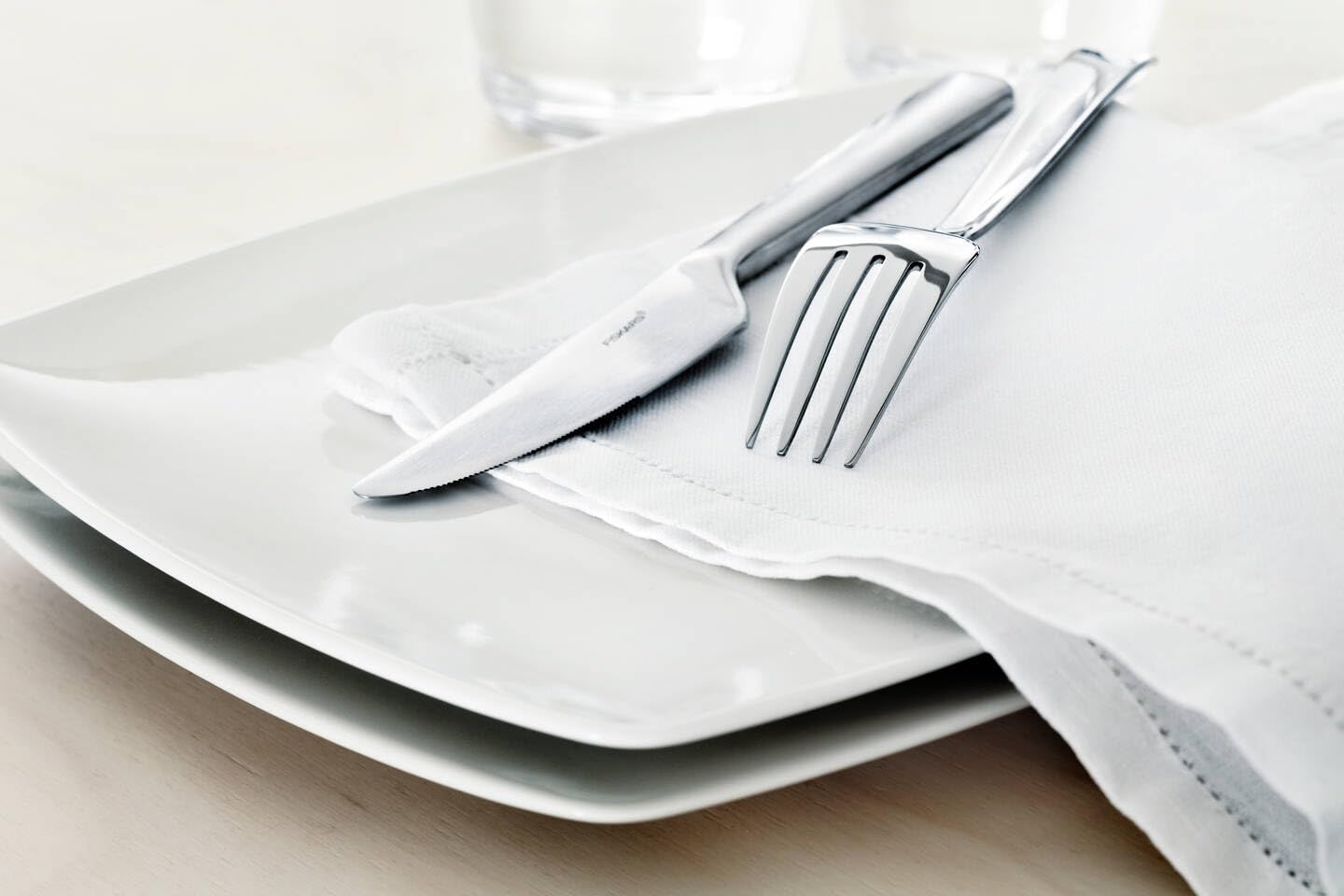 Fiskars Besteck-Set, 16-teilig, Qualitätsstahl, Silber/Matt, Functional Form, 1002958 | Silber/Matt, Functional Form, 1002958