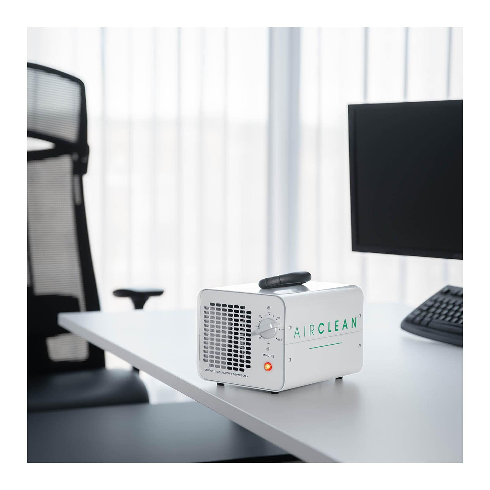 Ozongenerator Luftreiniger Ozongerät AIRCLEAN 10G-WL (10000mg/h, 102 W, Timer bis 120 min, Filter: Edelstahl) Geruchsentferner Geruchsneutralisierer