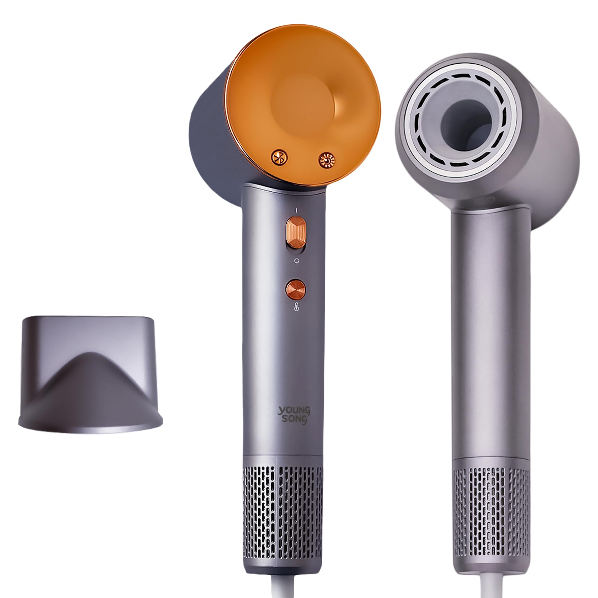 High Speed Hair Dryer Quiet Lightweight Blow Dryer Fast Drying Travel Dryer for Women Men Kids Pets with