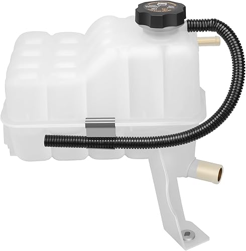 Tanque de depósito de recuperación de desbordamiento de refrigerante del motor con sensor y tapa 1999-2007 para Chevy Silverado 1500 HD Suburban
