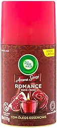Bom Ar Aromatizador de Ambiente Automático Aerossol Freshmatic Aroma Sense Romance Refil 250ml
