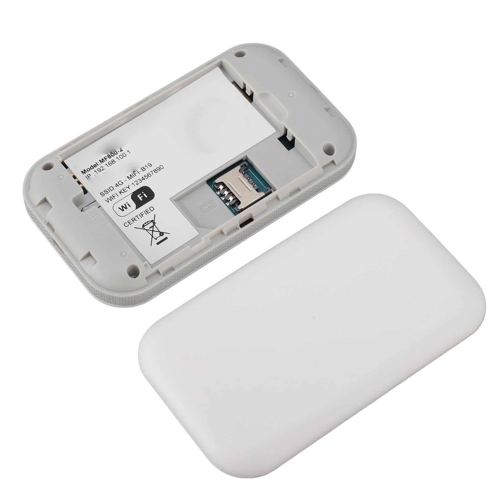 Hotspot WiFi Mobile débloqué, Routeur 4G LTE avec Emplacement pour Carte SIM, Vitesse de Transmission jusqu'à 150 Mbps, Routeur WiFi Portable pour Le Camping à Domicile, jusqu'à