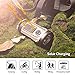 ThorFire Solar Flashlight Hand Crank Solar Powered Rechargeable Flashlight IPX6 Waterproof LED Emergency Lights Dynamo Torch Ideal for Camping Outdoor Climbing Backpack Hiking