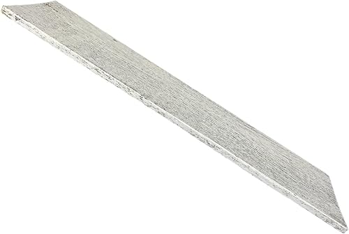 BarnwoodUSA - Muestra rústica de madera de granero recuperada, tablón de 6 pulgadas para decoración de bricolaje, acabado blanco lavado