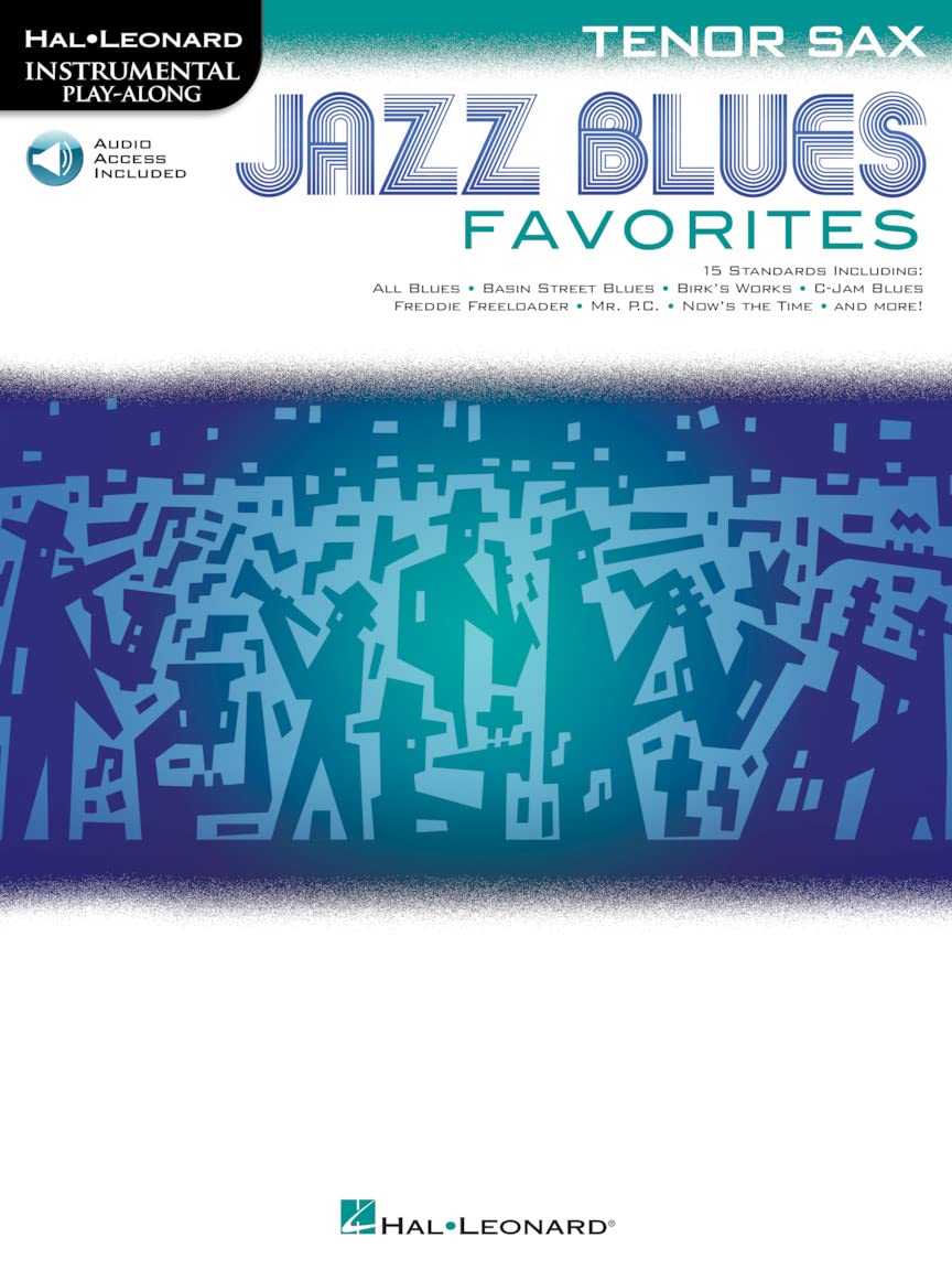 Jazz Blues Favorites - Tenor Saxophone (Hal Leonard Instrumental Play-along) (Includes Online Access Code)