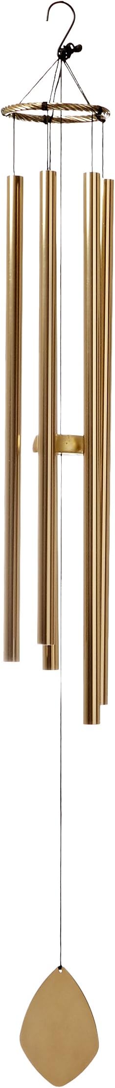 Jade Garden 04501El Golden Tubes Musical Wind Chime