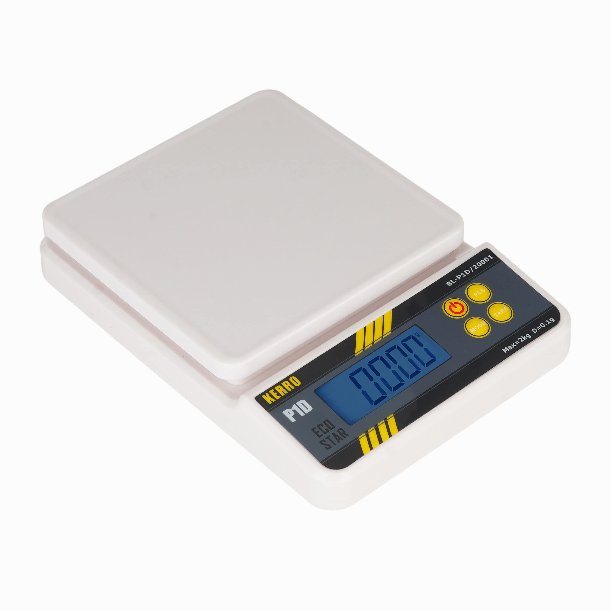 LABART P1D/BL-20001 | 2 kg x 0.1 g Large Digital Weighing Balance Balance with Calibration Certificate (B0C37PTN33) Amazon Price History, Amazon Price Tracker