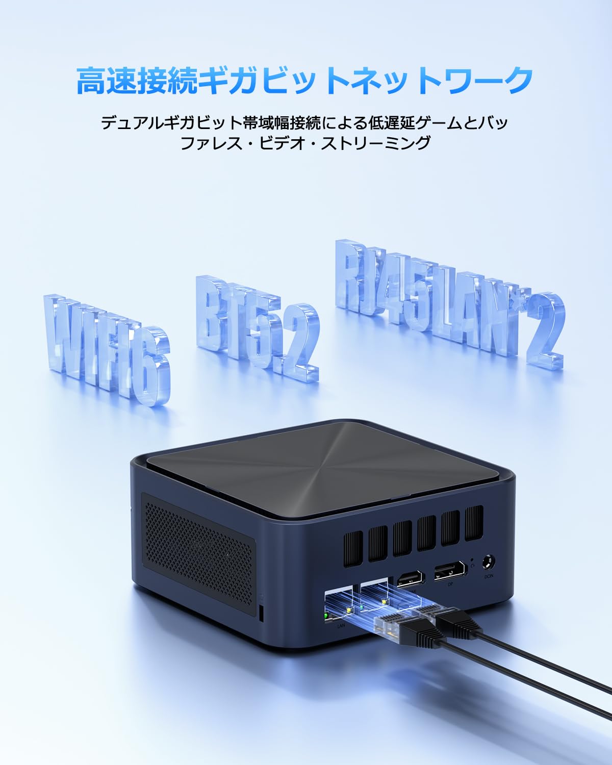 Amazon.co.jp: YCTipcミニPC Ryzen 7 6800H [2つ1GLANポート] 16GB