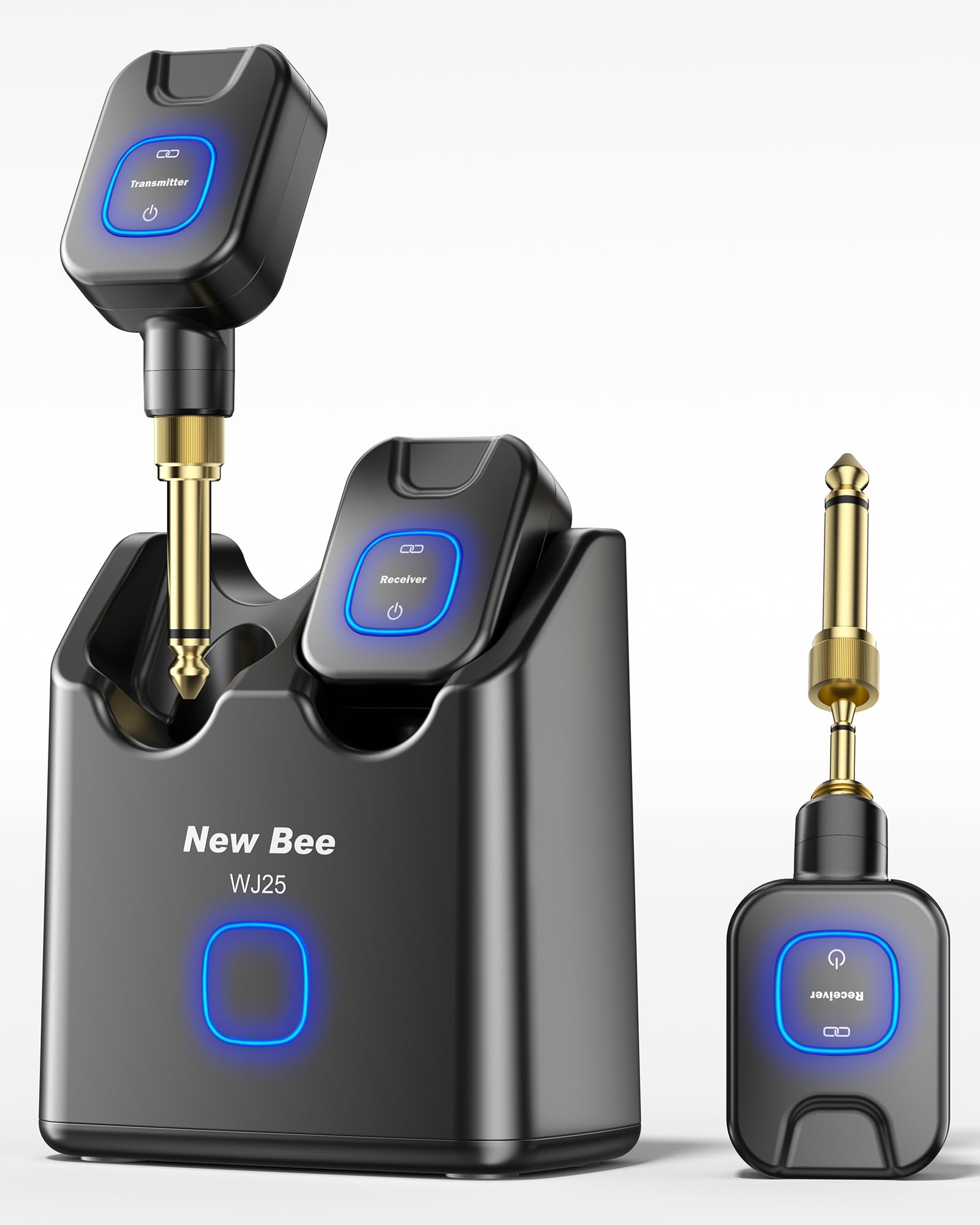 Amazon | New Bee ギターワイヤレスシステム 5.8GHz エレキギター