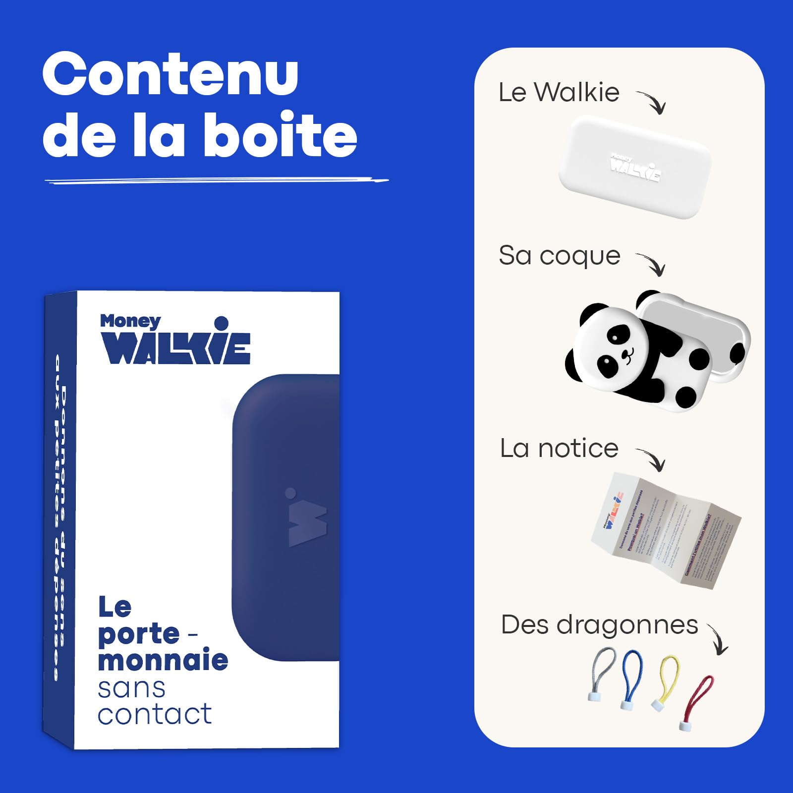 MoneyWalkie Color Azul Marino