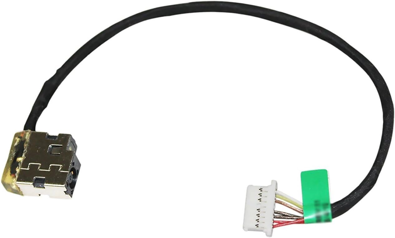 GinTai Laptop DC in Power Jack Cable Charging Port Connector for HP 13-C 14-X 14-Z 15-AB 15-CN 15-CP 15-EF 15-DY 15-bs 15-bw 15T-BR 15Z-BW 250 255 G6 17-X 17-Y 17T-X 806746-001 L20106-001 790635-001