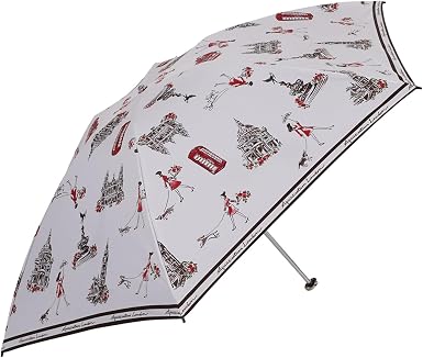Amazon | アクアスキュータム AQUASCUTUM 日傘 折りたたみ 完全遮光