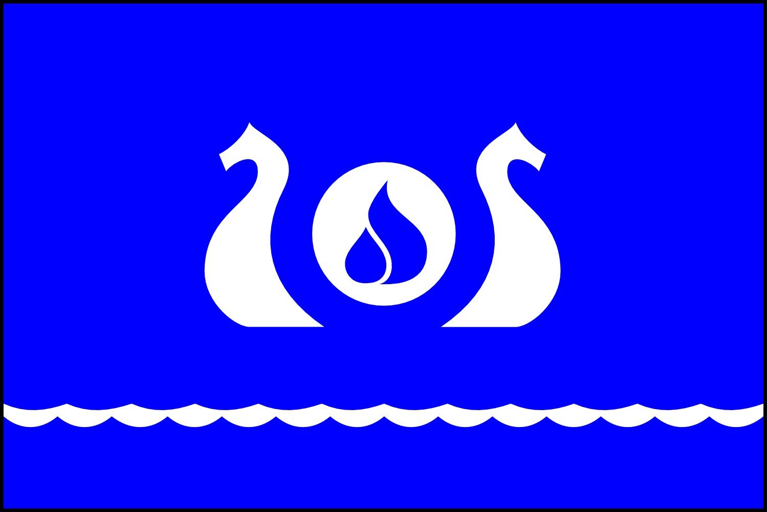 Drapeau XL Kirichi grand pavillon oblast de Leningrad tissu résistant