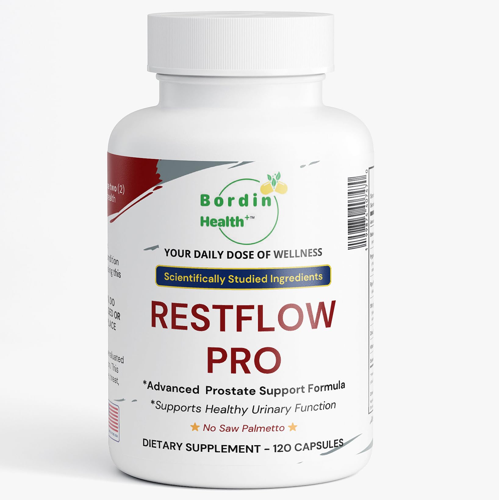 RestFlow Pro Advanced Prostate Support Supplement, 120 Capsules