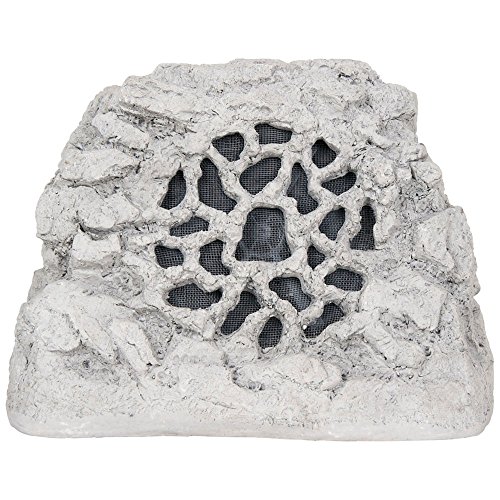SpeakerCraft Ruckus 8 One Rock Landscape Speaker - Each (Gray/Granite) by SpeakerCraft