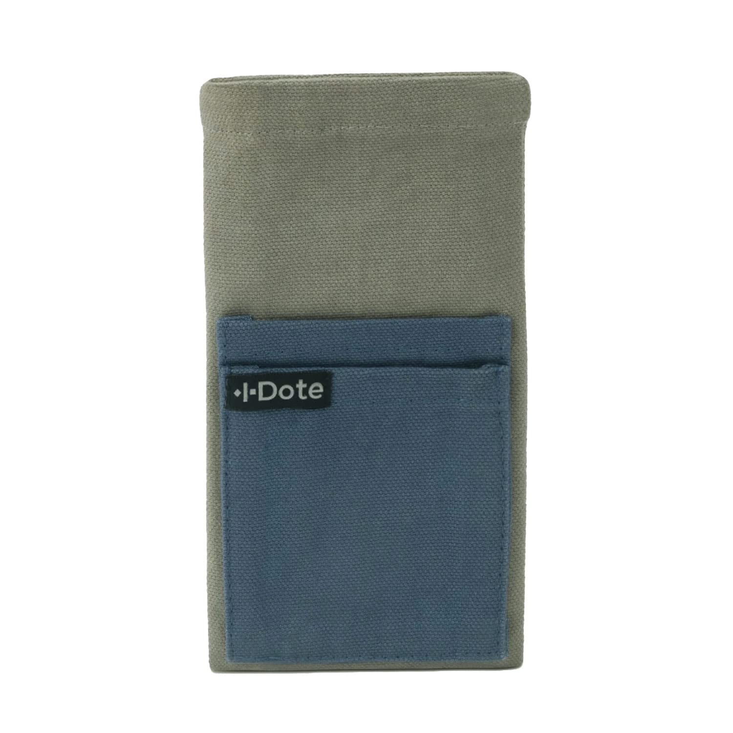 I Dote Phone Sleeves for iPhone and Android (Blue on Grey)