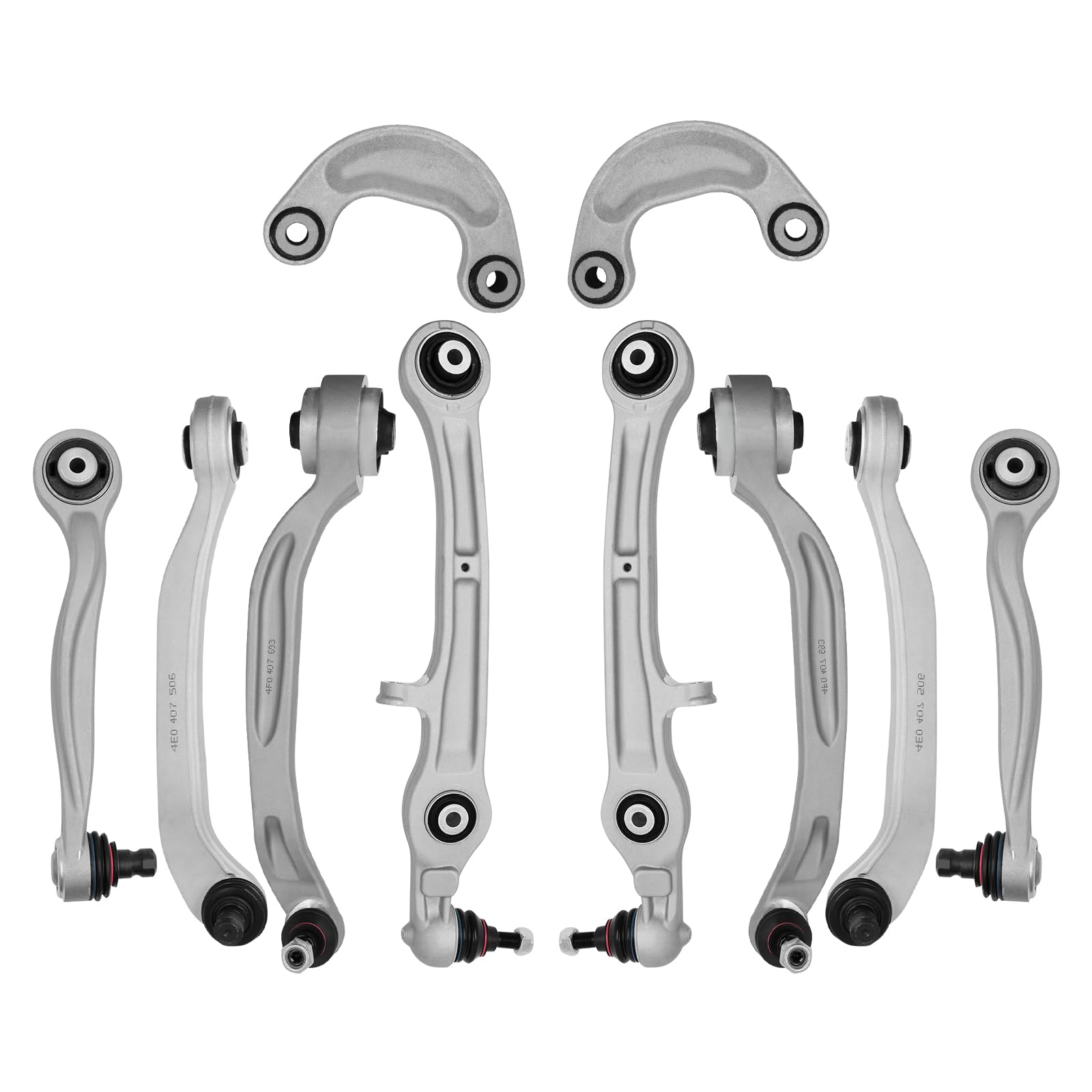 Amazon.com: Front Upper & Lower Suspension Control Arms Kit Fit