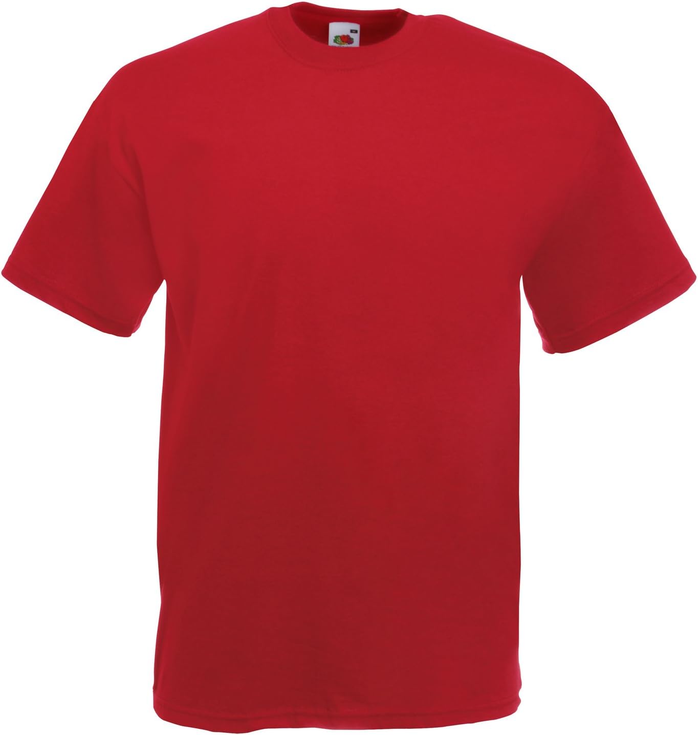 Fruit of the Loom Men's Baseball Classic Short Sleeve T-Shirt XXL Brick Red