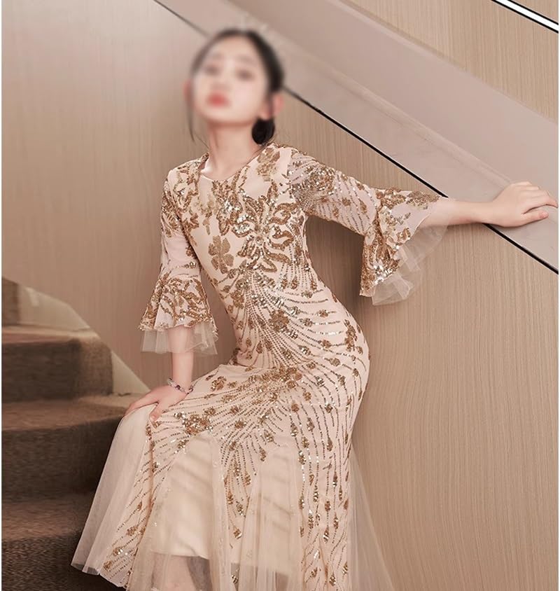 Vestido de Princesa Sirena para Niñas miniatura 4