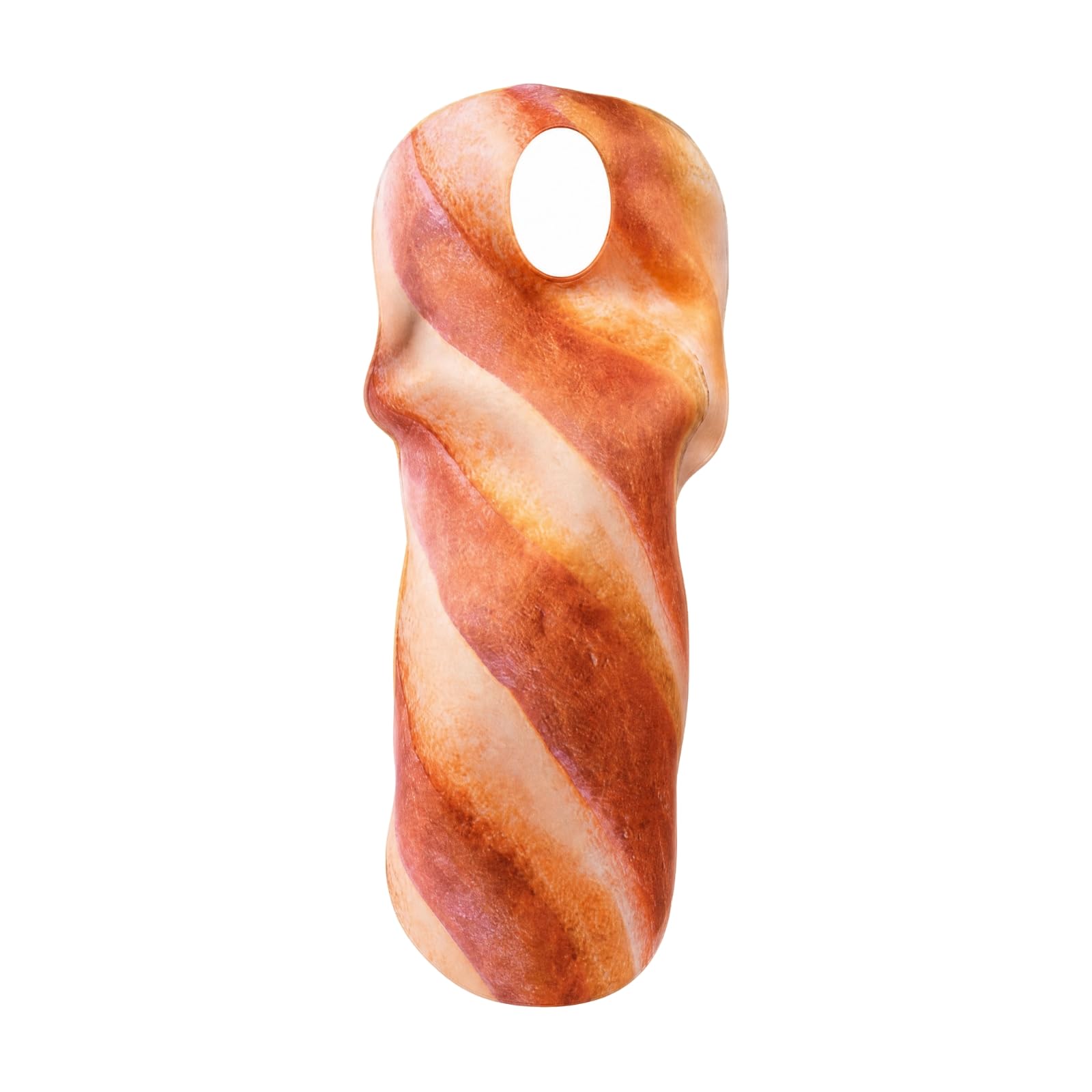 kowaku Travestimento Pane Tostato Confortevole Costume a Forma di Pane Leggero Travestimento con Maniche e Gambe Nere per Recite Scolastiche