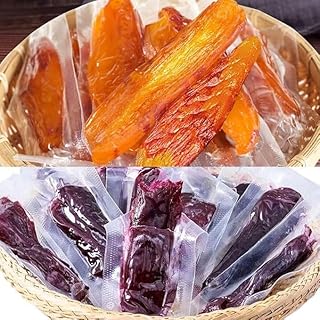 Dried Sweet Potato,Dried Purple Potato (400G/800G) Preserved Fruit,Healthy Nutritious Breakfast,Whole Grain Food,Instant Food,Delicious Snack,Dessert Gifts (2 Flavors,800g)