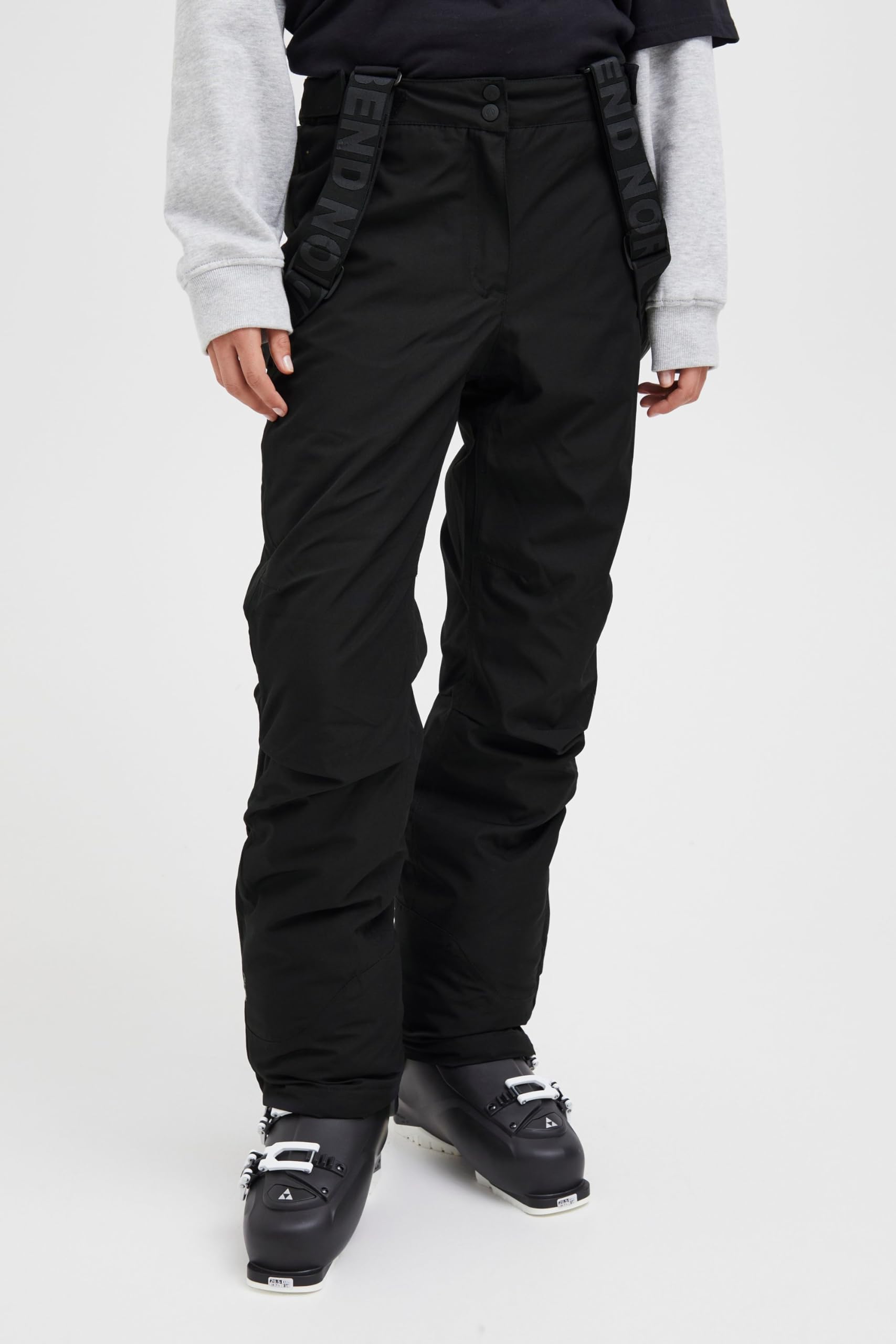 NBHildi Damen Skihose wasserdicht Winddicht atmungsaktiv Schneehose Winterhose mit Wassersäule 10000mm W-PRO Wetterschutzsystem