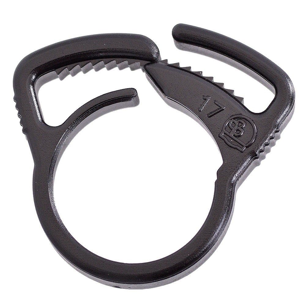 Hydrosure Black Pack Of 20 Ratchet Clamp - 14Mm