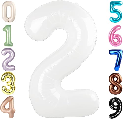 Vista 93 de Globos del números 0 de 40 pulgadas para formar los números 10, 20, 30, 40, 50, 60, 70, 80, 90, 100, para decoración de cumpleaños, bodas, eventos