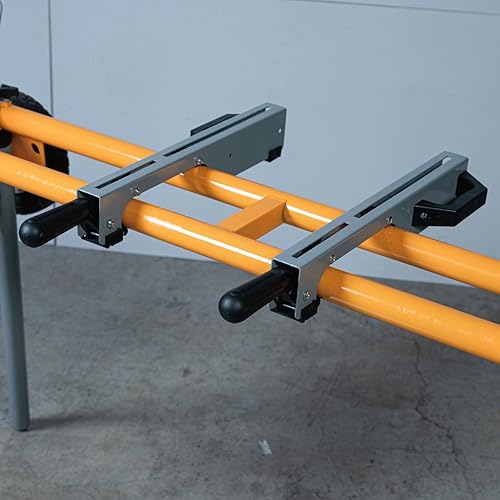 Vista 2 de POWERTEC MT4000MBA - Soporte de montaje para sierra ingletadora, juego de 2, se adapta a POWERTEC MT4000 Soporte de sierra ingletadora