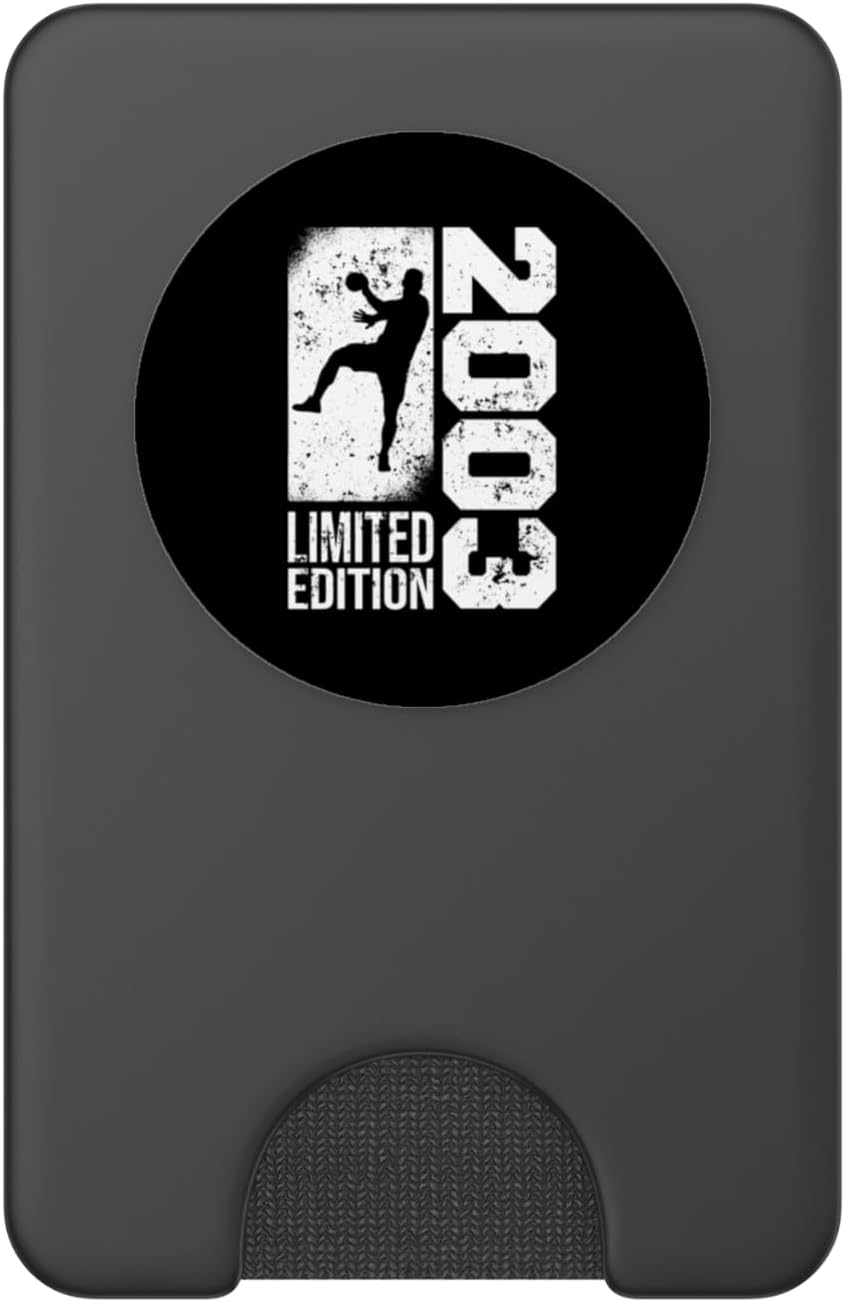 Handballers Handball Game 2003 Birthday Handball PopSockets PopWallet for MagSafe
