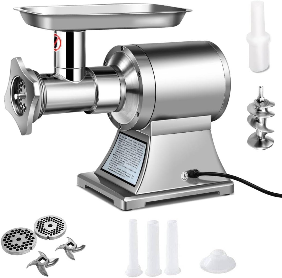 Duronic Electric Meat Grinder & Mincer MG301 3000W Motor Premium Meat