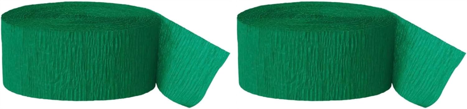 Hot Pink Crepe Paper Streamer (2 Meters) 1 Piece - Premium Quality Party Decoration for Celebrations and Events