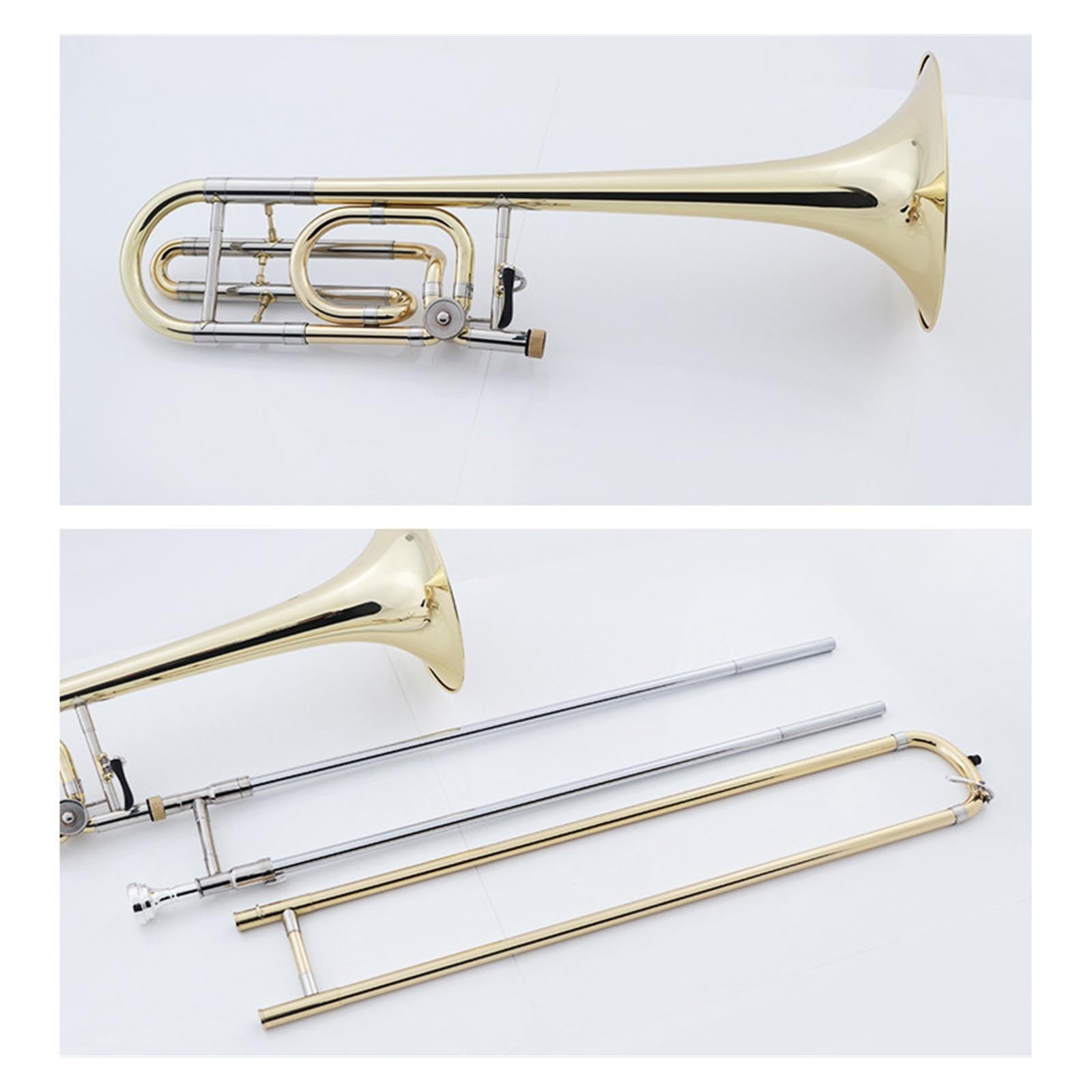 Puzon Tenor B dur puzon początkujący profesjonalny instrument dęty