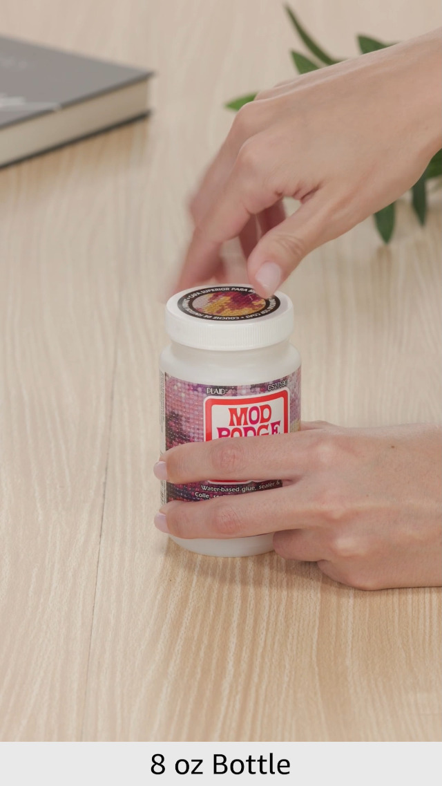 Mod Podge Diamond Top Coat Acrylic Sealer, 237 Ml (8 Oz), Glänzendes Finish Für Diamant-Malerei & Bastelprojekte