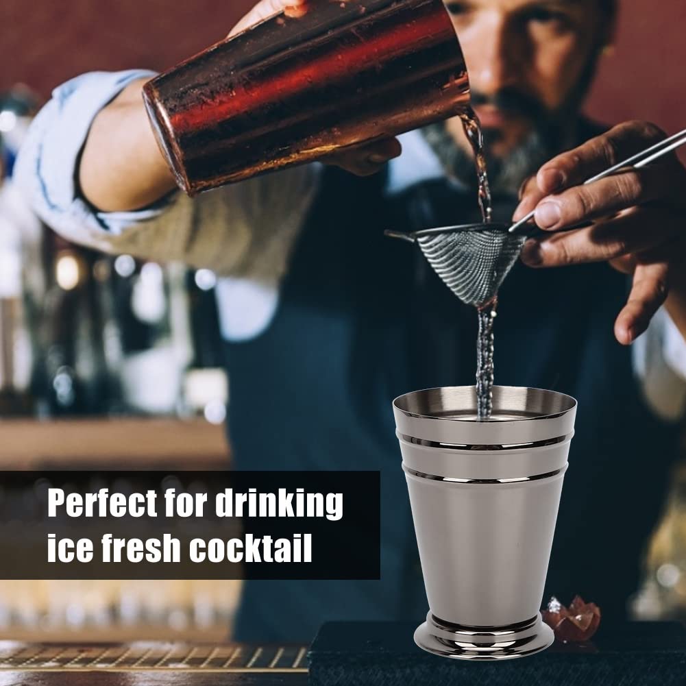 Drinking Wine Mug avoid Falling with Gold Plated Vacuum Ion Technology for Bar Party Bartender To Cocktail (BLACK), 304 Stainless Steel Iced Cocktail Cup, 304 Stainless Steel Iced Cocktail Cup, Dr