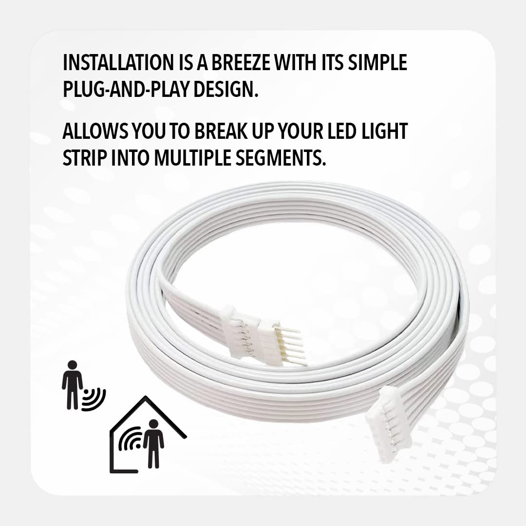 Rallonge Philips Hue Lightstrip Plus – 1 Mètre, Multicolore (neuf, Ouvert)
