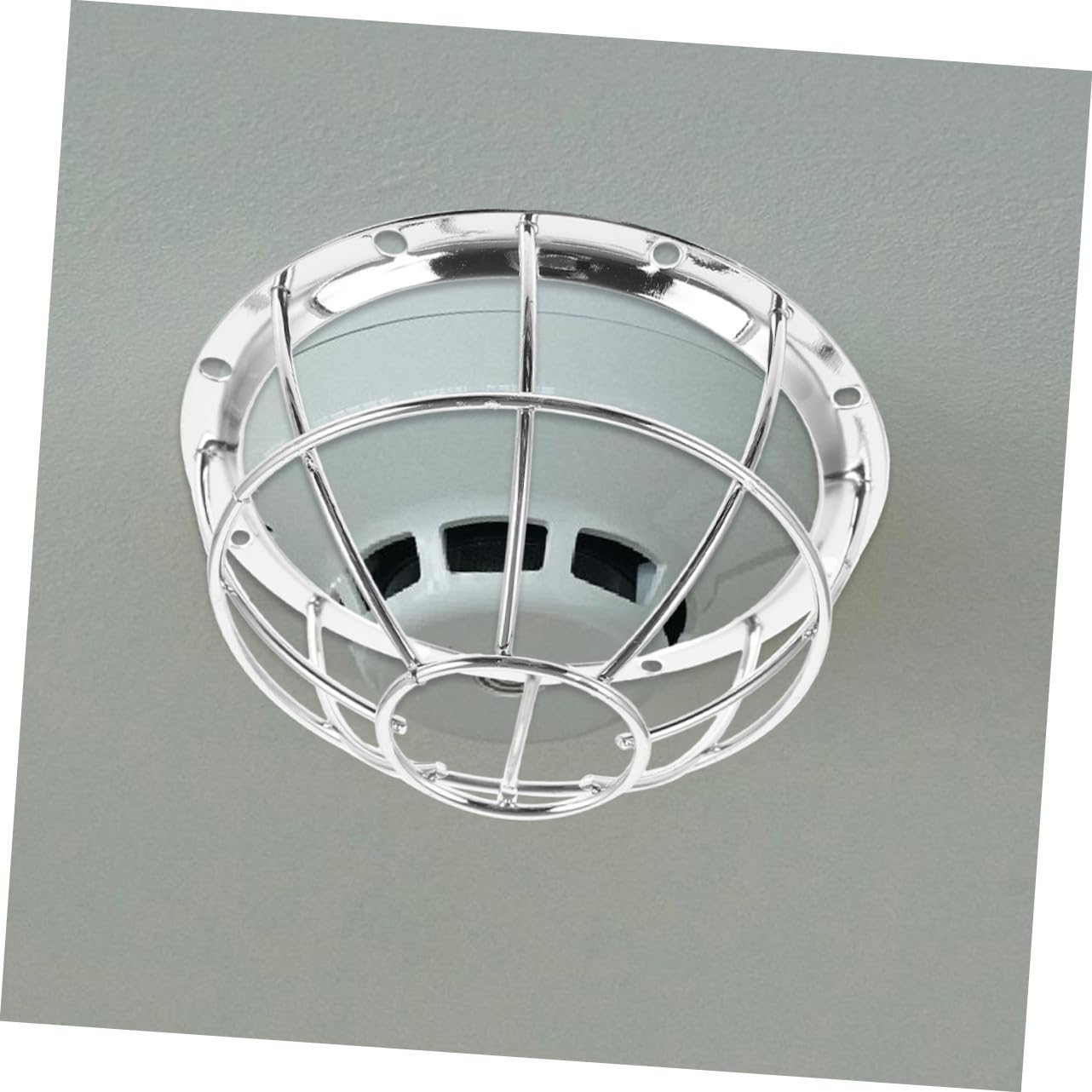 8 Piezas Protector de Detector de de Acero Inoxidable Resistente para de Malla Protectora Hueca para Alarmas de Hogar y Oficina