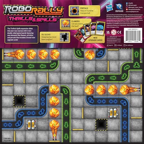 Robo Rally Expansion: Thrills & Spills Trio juego de mesa miniatura 2
