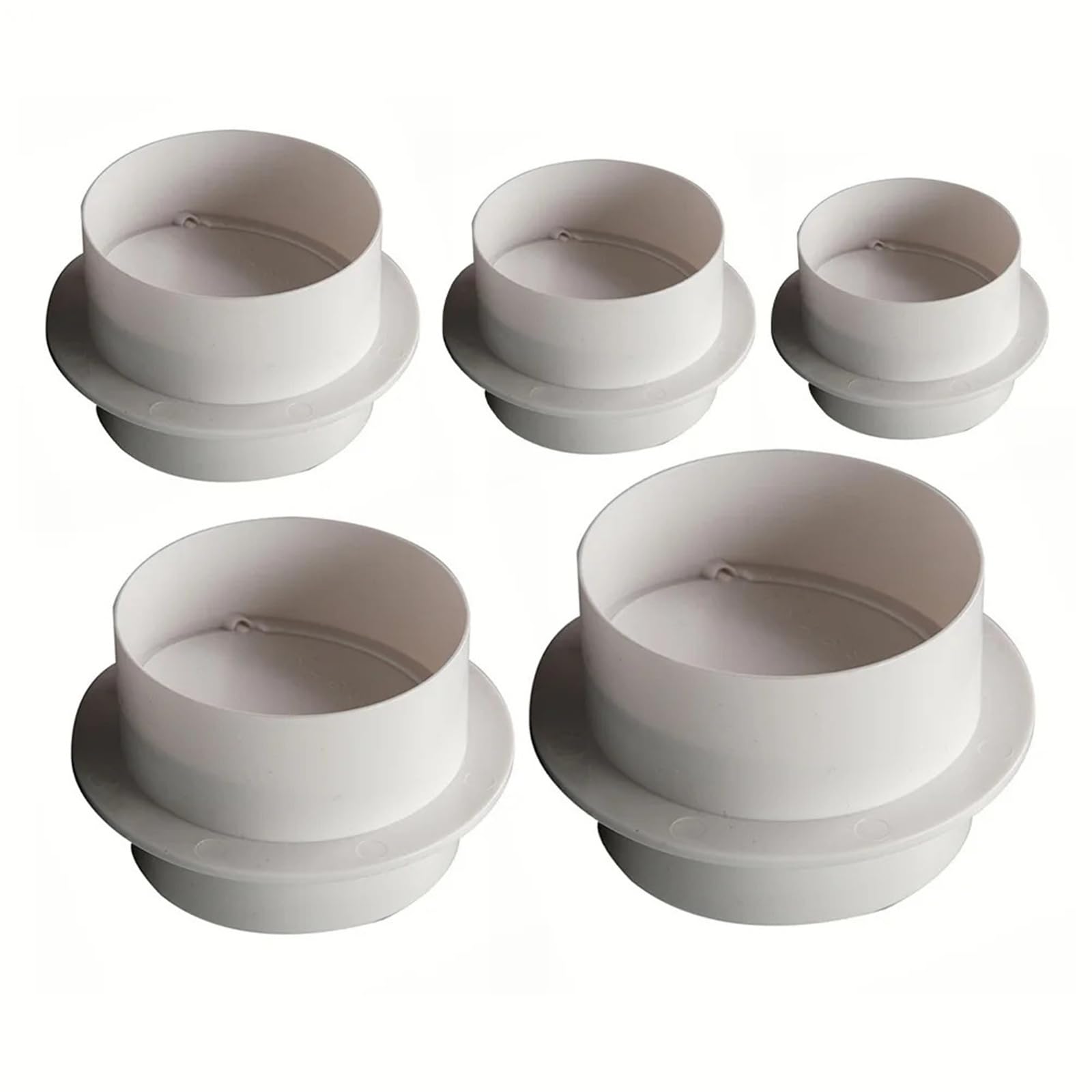 Clapet anti-odeur 110mm pour stopper les reflux d'air de hotte et VMC