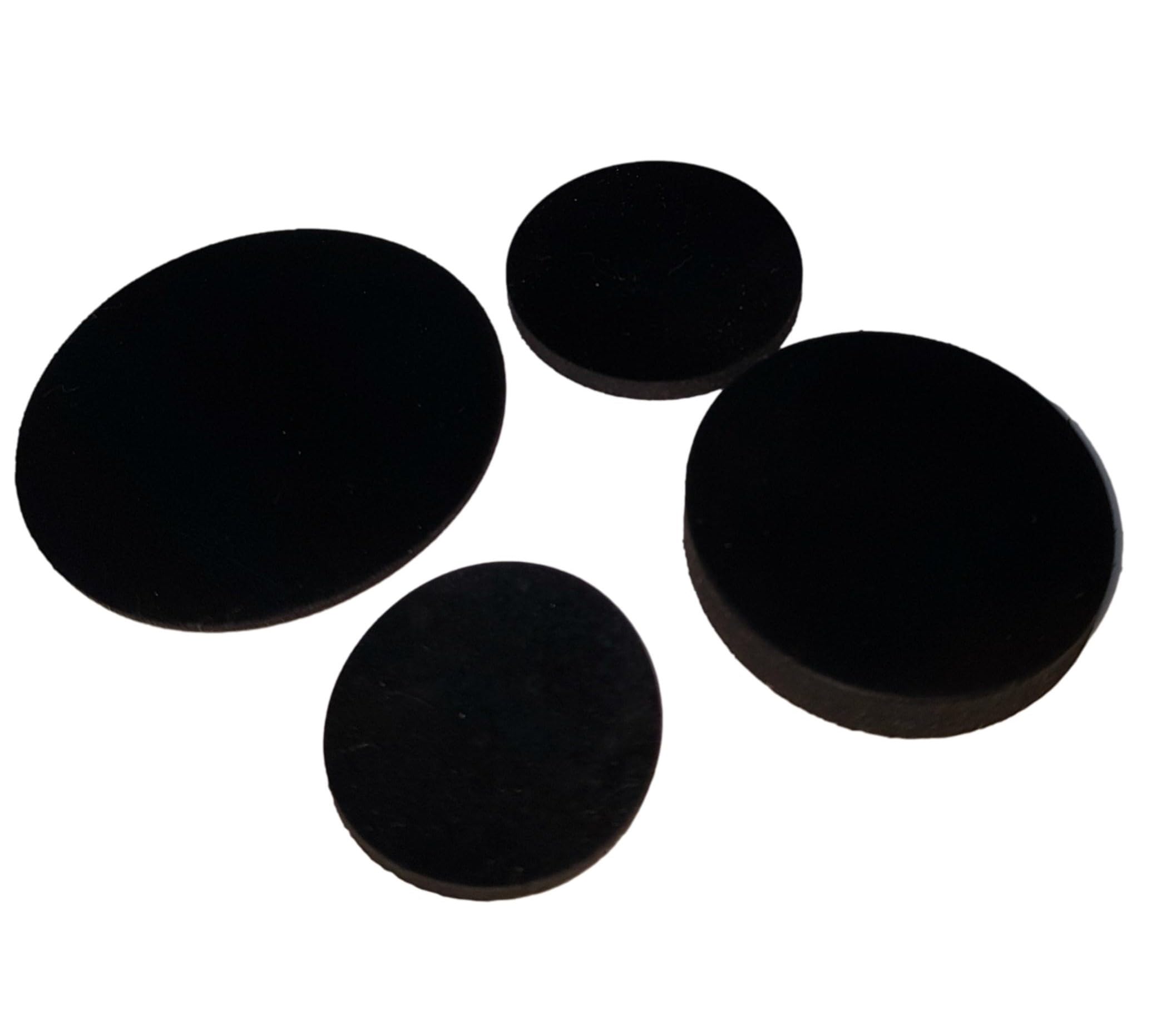 FKM Viton A Rubber Disc - Size; 22mm Diameter x 3mm Thick