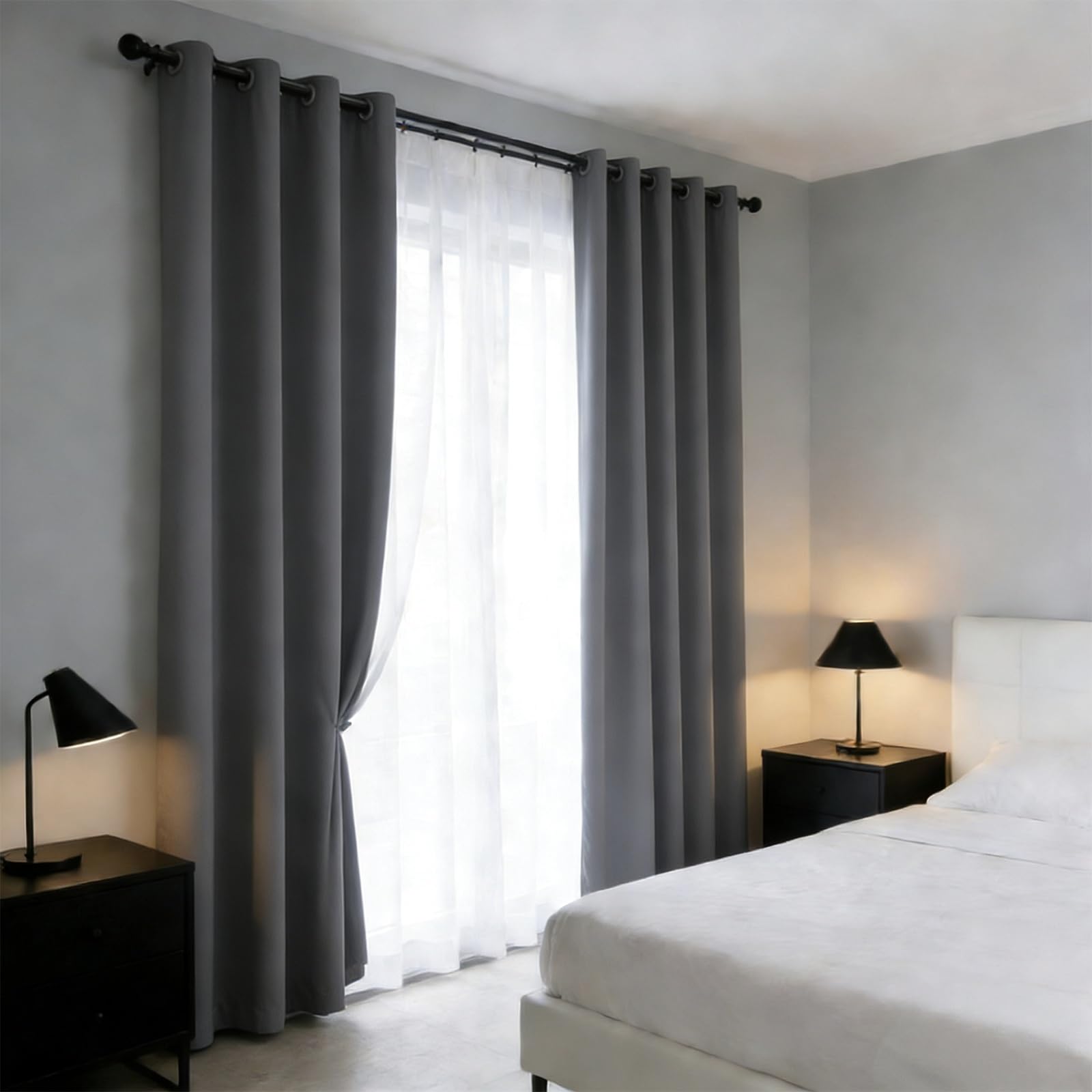 Rideau opaque 140x165 pour une ambiance cosy dans votre chambre