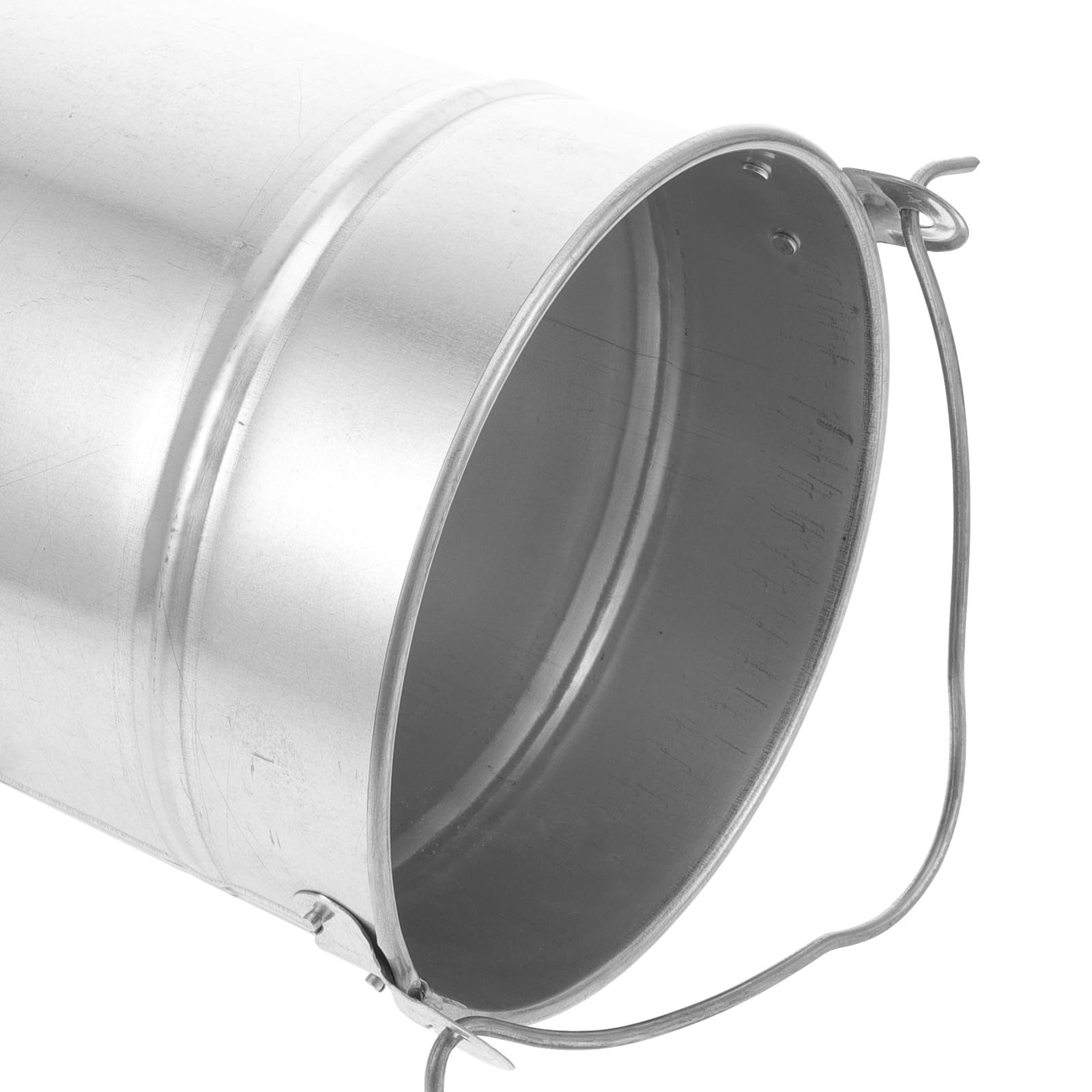 CALLARON Secchio in Ferro da 5 Litri Manico Antiscivolo, Contenitore Multifunzionale per Acqua, Olio e Giardinaggio, Resistente e Adatto per Uso Domestico, Ranch e Pulizie Professionali