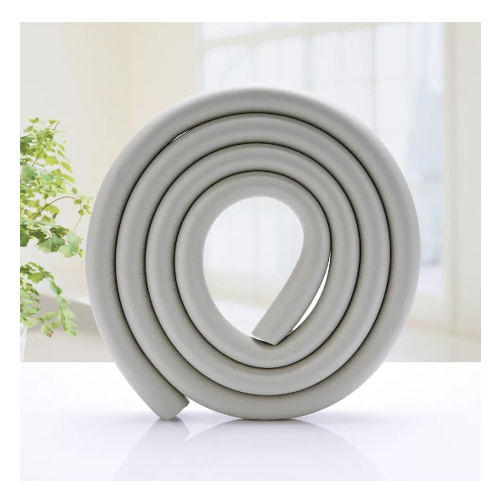 YPIOUREN Edge Protector, Corner Guards, Table Edge Anti Collision Foam Sponge Bumper Pad(Gray,500cm/196.9in)