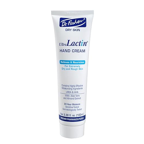 Miniatura 2 de Dr. Fischer Dry Skin Ultra Lactina Crema de Manos 3.38floz - Alivia y nutre la piel extremadamente áspera con aloe vera, extracto de almendra para